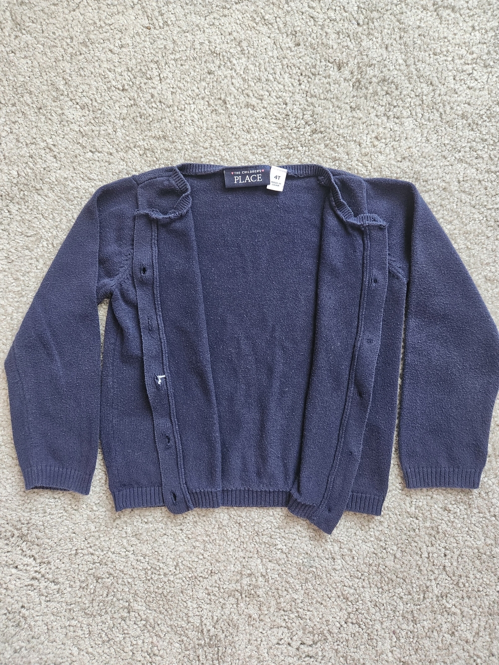 Girls 4T Mix & Match Bundle | Blue, Navy, Gold, Fall, School | 6 Pieces - Picture 5 of 16